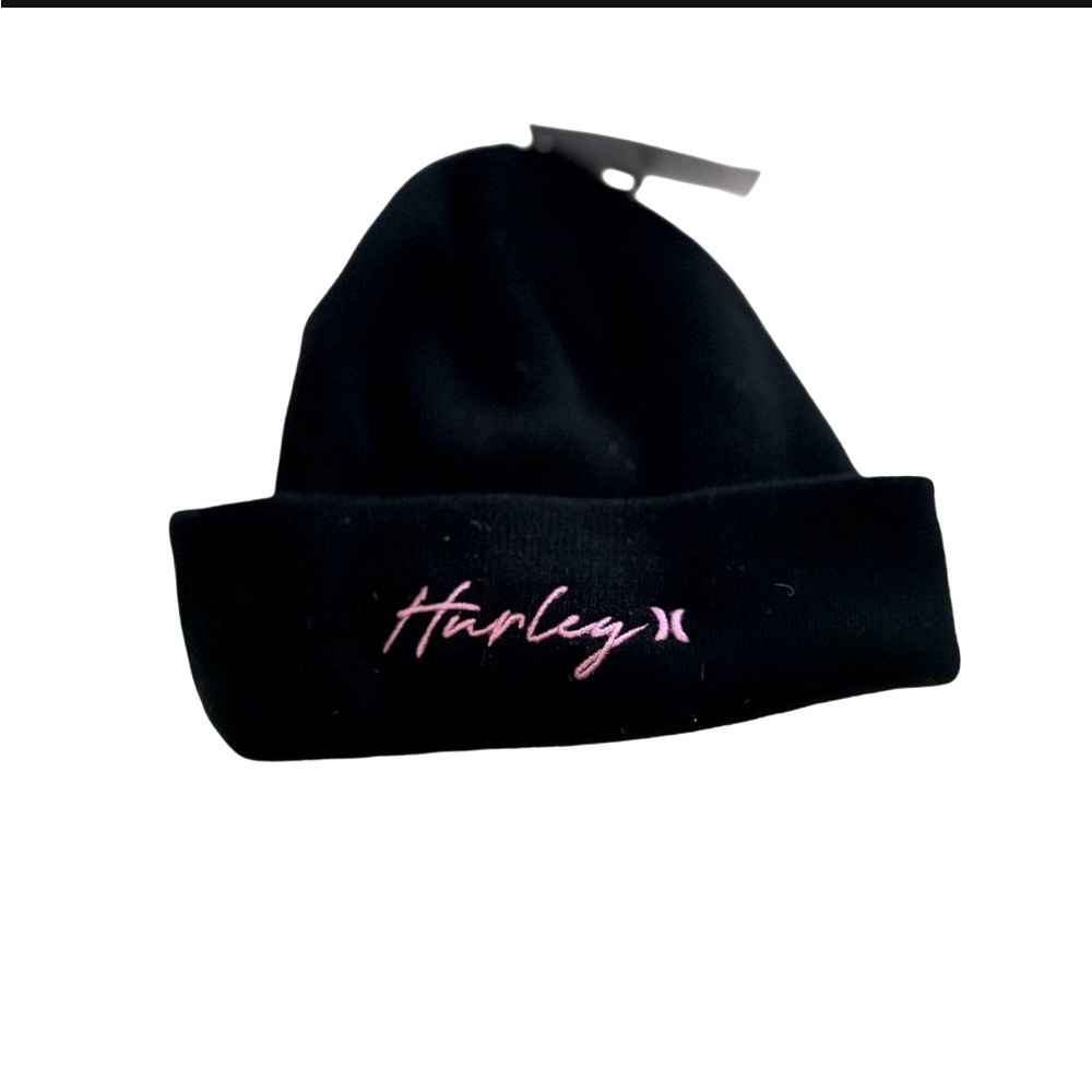 Women’s NWT Black & Pink Hurley Hat / Beanie
